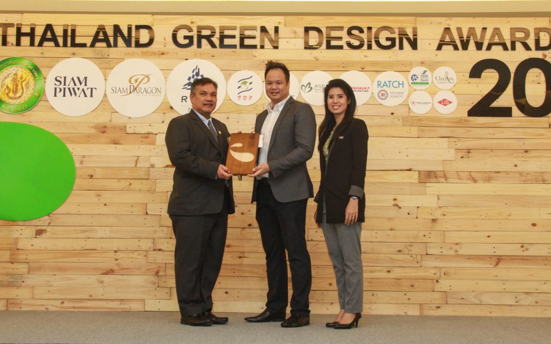 PAC Frenergy, water heater from air conditioner, won the environmental-friendly prize in the Thailand Green Design Awards 2018